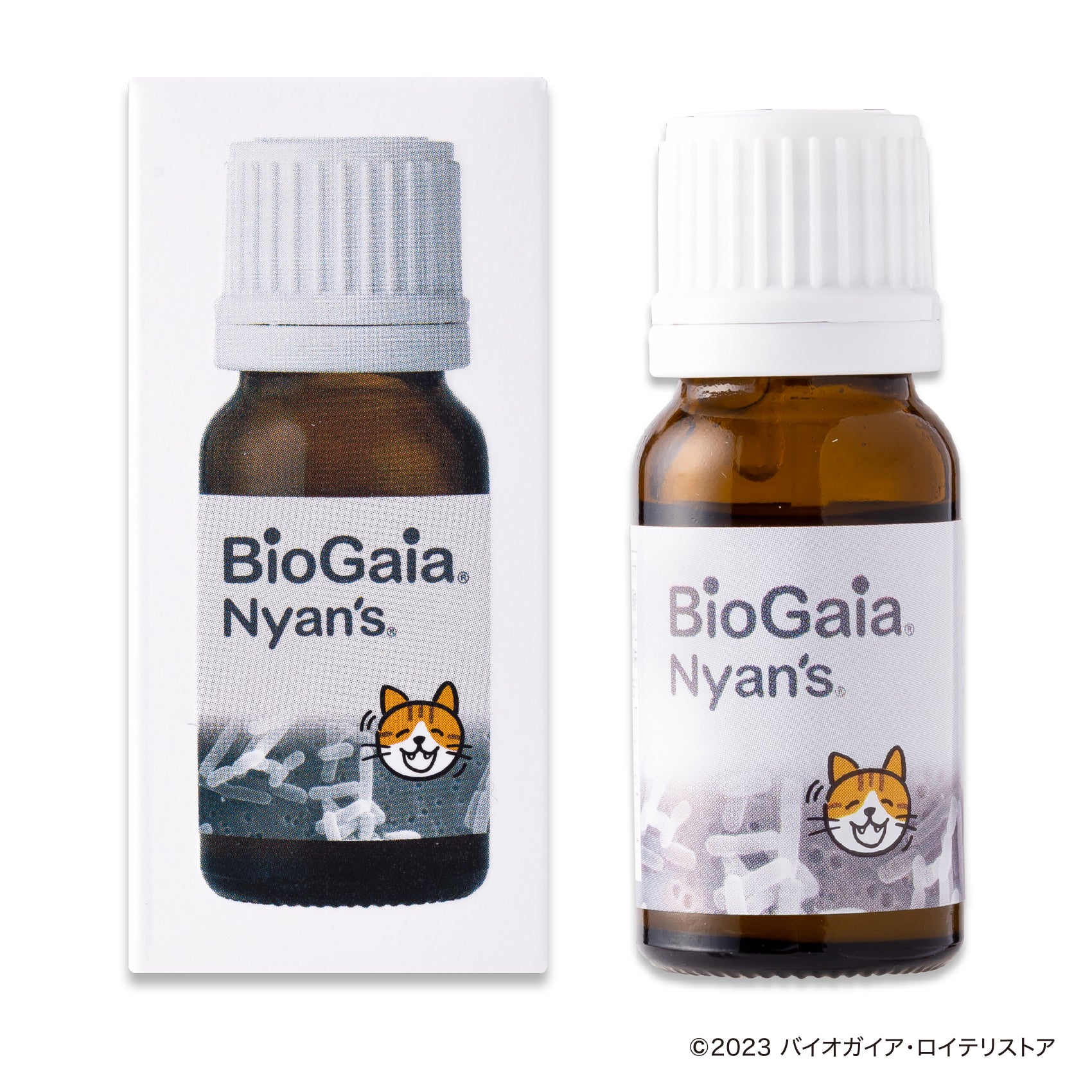 バイオガイア ニャンズ リキッド 2本　猫用 10mL 無味無臭 バイオガイア ニャンズ リキッド 猫用 10mL 無味無臭×2個 (51214